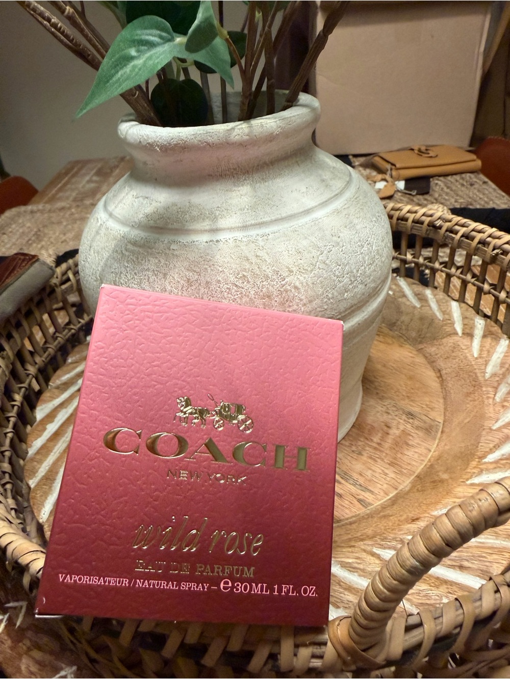 COACH Wild Rose Eau de Parfum - Pink Box 1 oz !